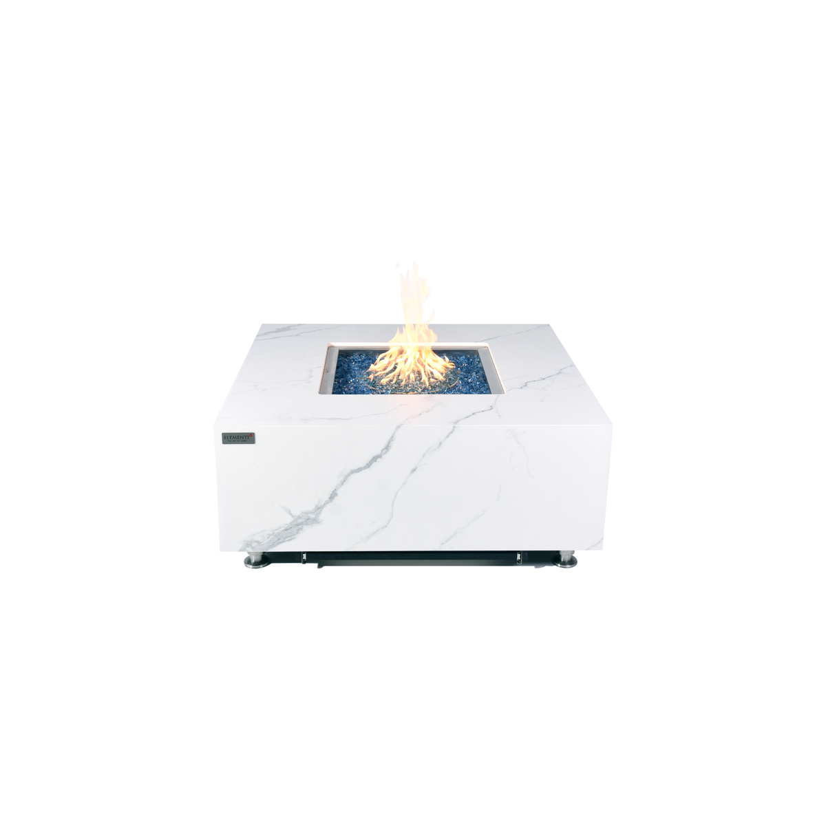 Elementi - Bianco Porcelain Fire Table