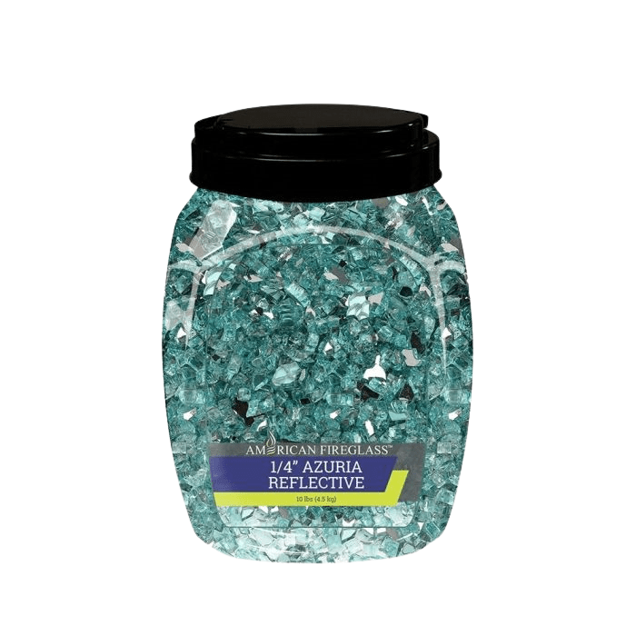 1/4" Reflective Fire Glass 10 lbs
