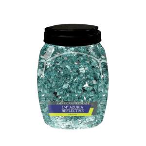 1/4" Reflective Fire Glass 10 lbs