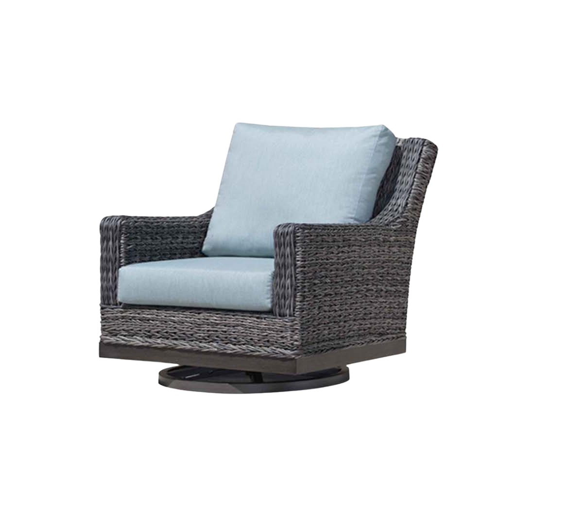 Boston Swivel Gliding Club Chair