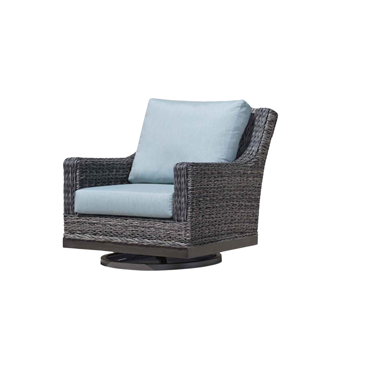 Boston Swivel Gliding Club Chair