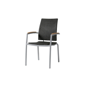 Zunix Woven Dining Arm Chair