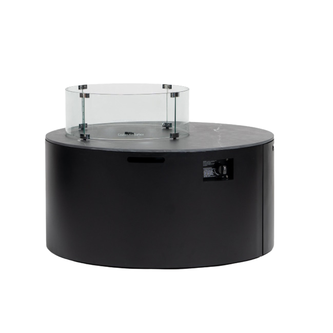 Newbury 42″x20.8″Round Fire Pit w/Lid