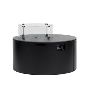 Newbury 42″x20.8″Round Fire Pit w/Lid