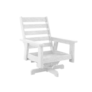 Charleston High Back Swivel Arm Chair