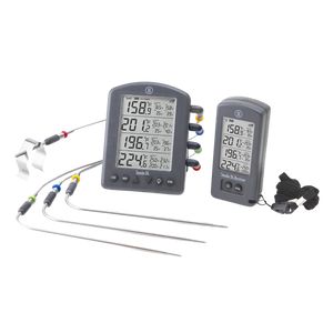ThermoWorks Smoke X4® Long-Range Remote BBQ Alarm Thermometer