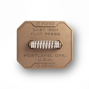 FINEX 8in Cast Iron Flat Press