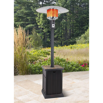 Shinerich Patio Heater w/Tile Tabletop
