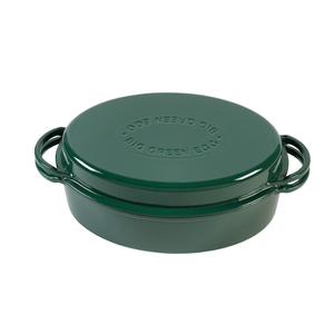 Cast Iron Sauce Pot With Basting Brush - Big Green Egg