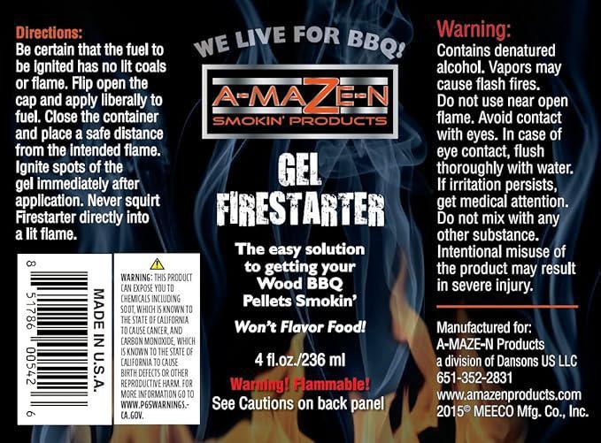 A-MAZE-N Gel Fire Starter