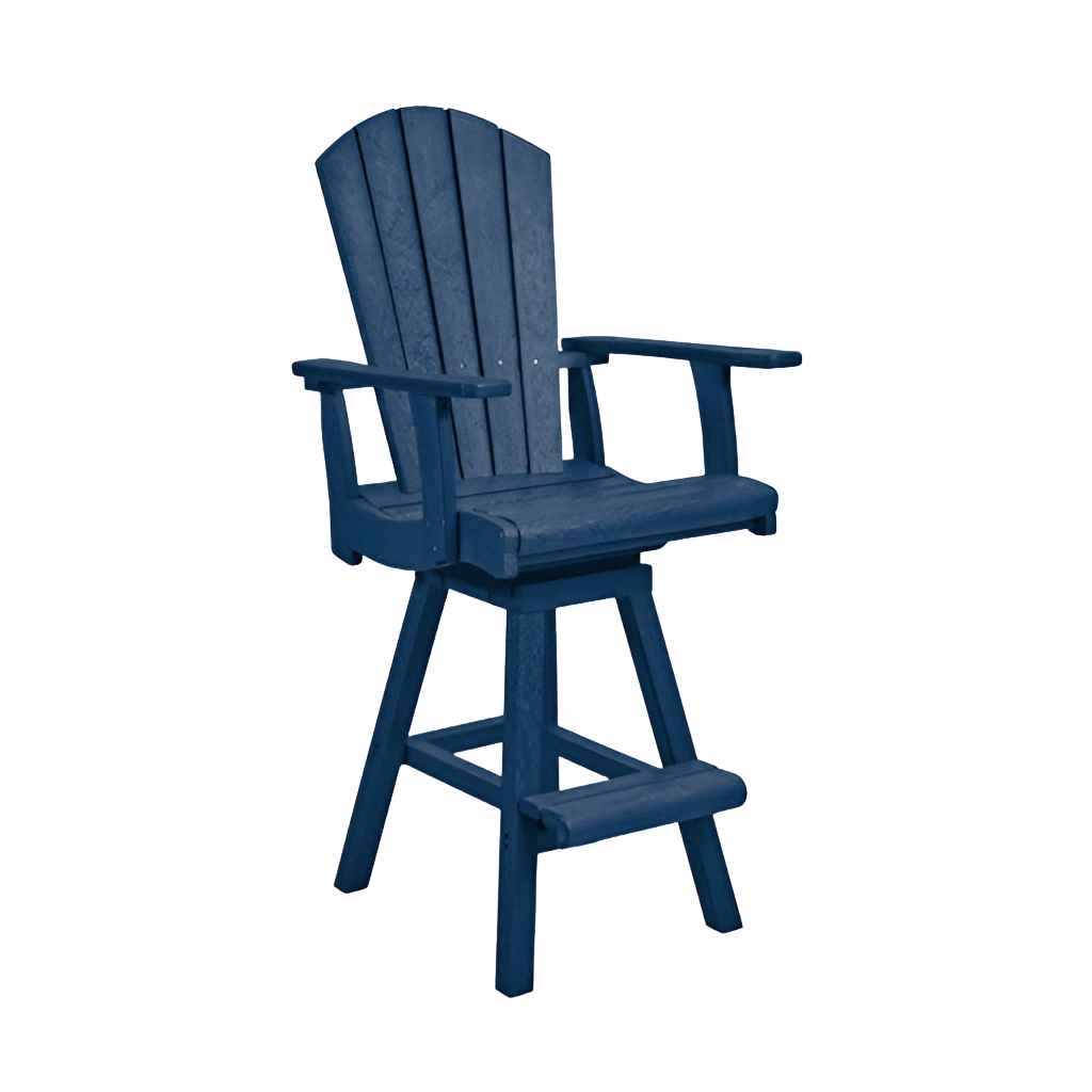 C25C Swivel Counter Arm Chair