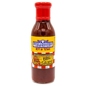 Sucklebusters Hot & Spicy BBQ Sauce 12 oz