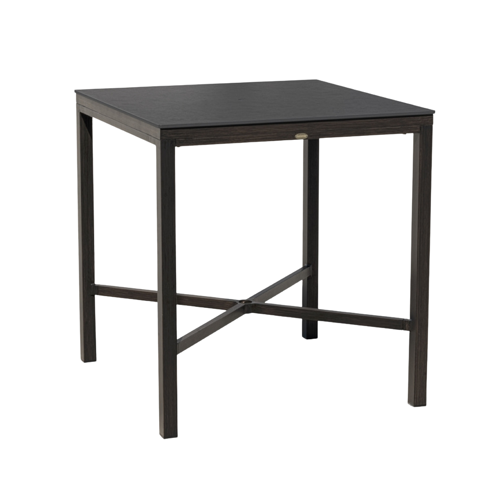 Laguna 39" Square Sintered Stone Bar Table