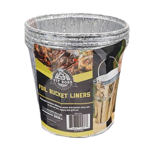 Pit Boss Foil Bucket Liners - 6 Pack