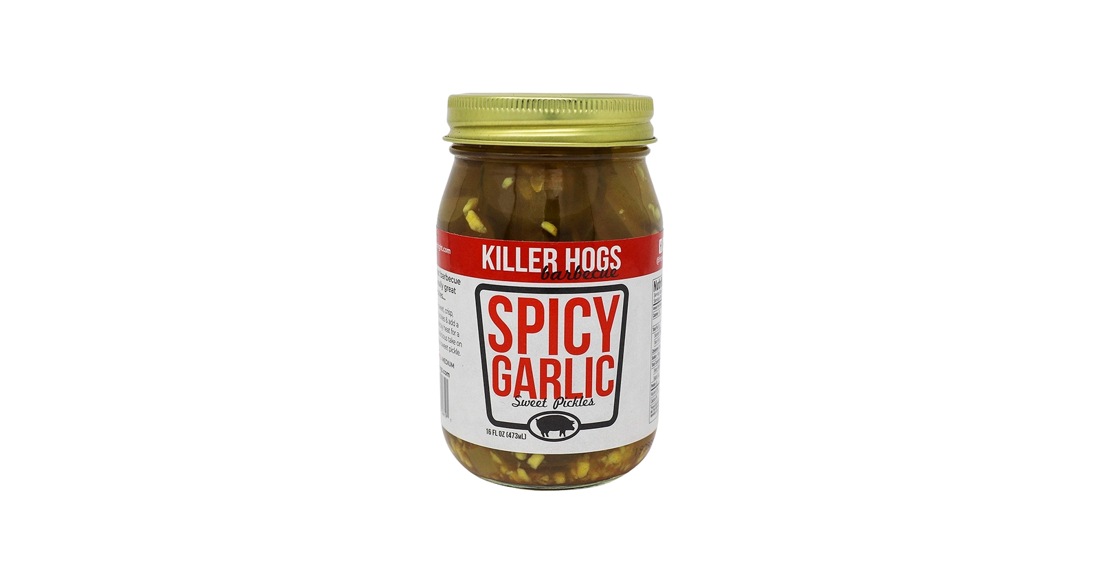 Killer Hogs Spicy Sweet Garlic Pickles