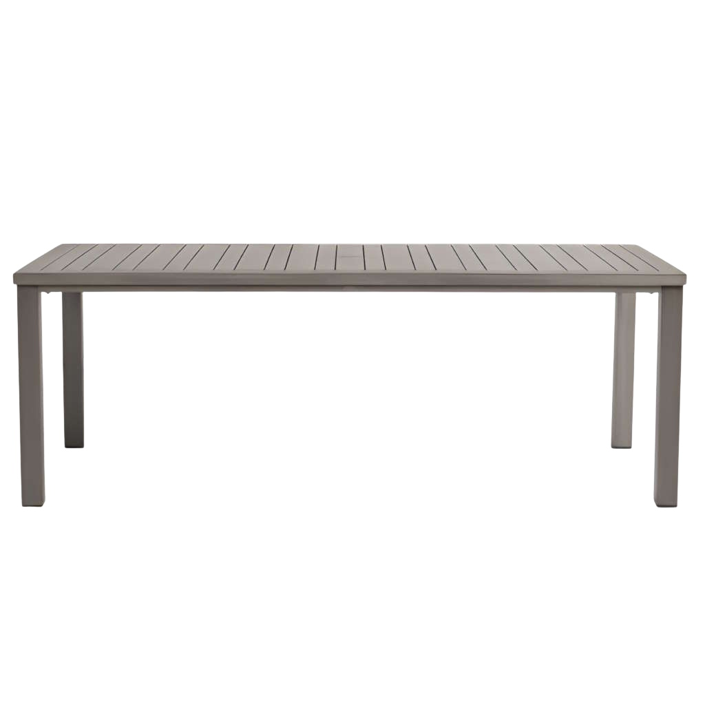 Canbria 84" x 44" Rectangle Dining Table w/Umbrella Hole