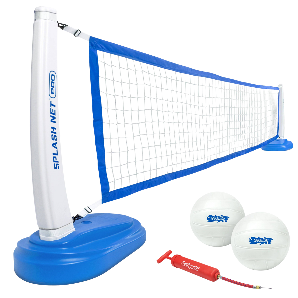GoSports - Splash Net Pro Pool Volleyball Set - Blue
