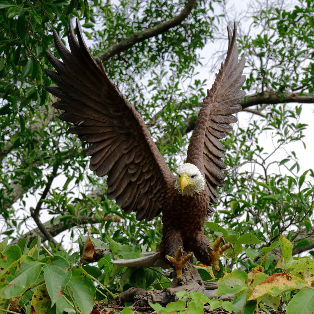 Large Flying Eagle Statue