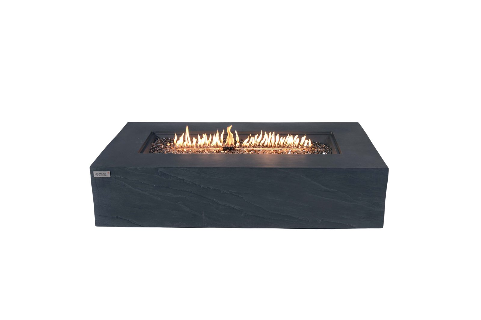 Elementi Plus - Cape Town Fire Table - Slate Black