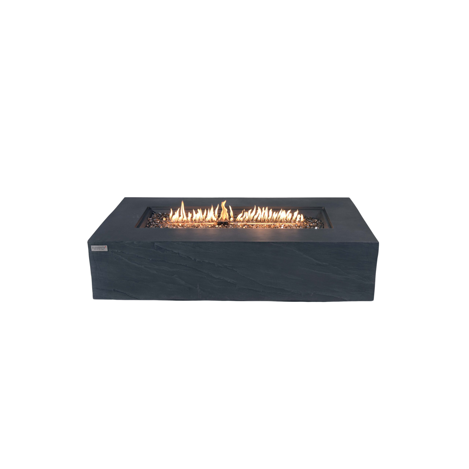 Elementi Plus - Cape Town Fire Table - Slate Black