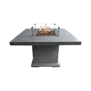 Elementi 22 inch square wind screen on bar table