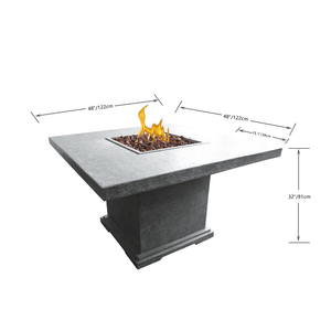 Elementi Birmingham dining fire table