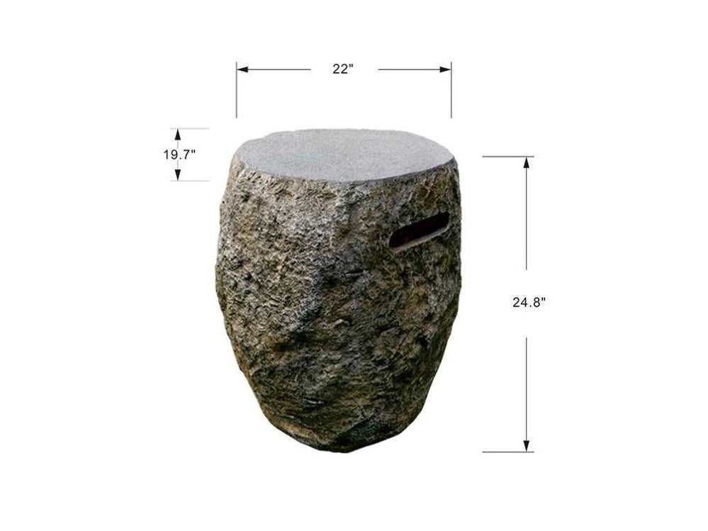 Elementi Fiery Rock Tank Cover