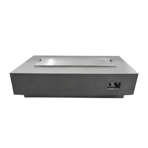 Elementi rectangle stainless steel lid on Granville