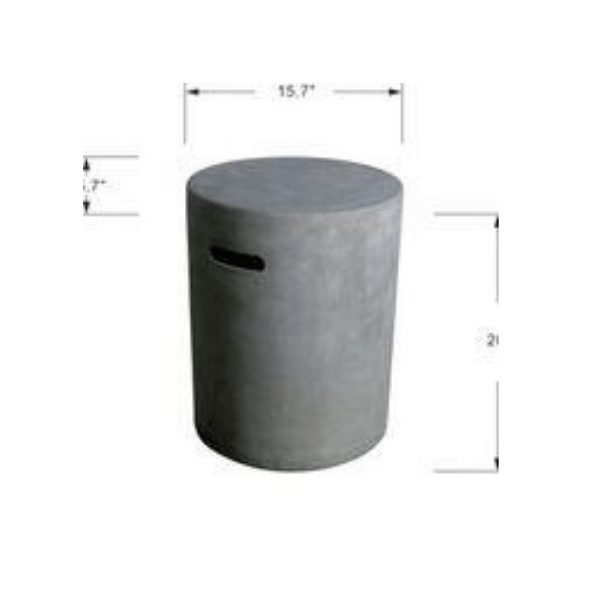 Elementi round tank cover dimensions