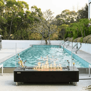 Elementi Valencia porcelain top fire table