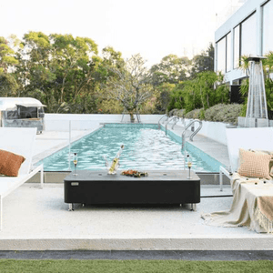 Elementi Valencia porcelain top fire table
