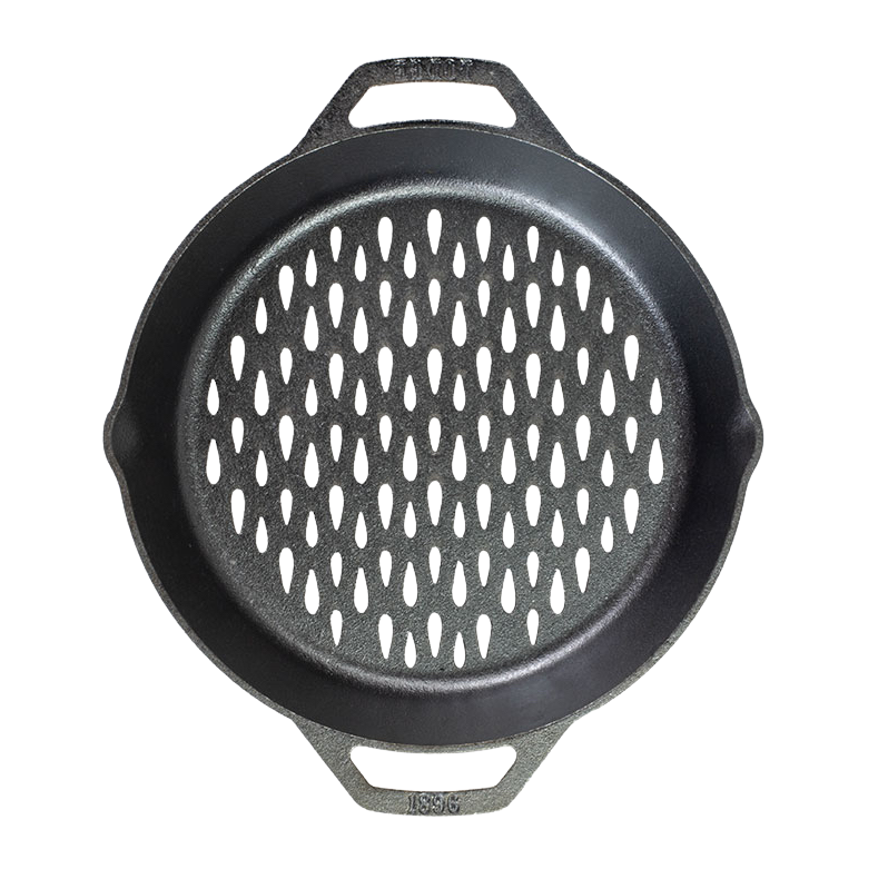 Lodge 12" Dual Handle Grill Basket