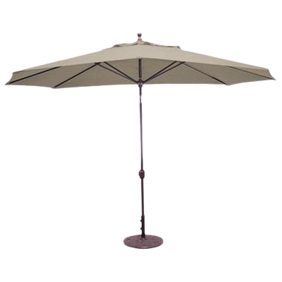 779 8' x 11' Auto-Tilt Market Galtech Umbrella