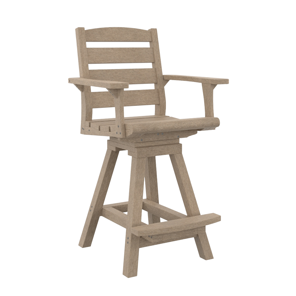 C312C Napa Swivel Counter Arm Chair