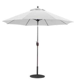 636 9' Manual-Tilt Market Galtech Umbrella