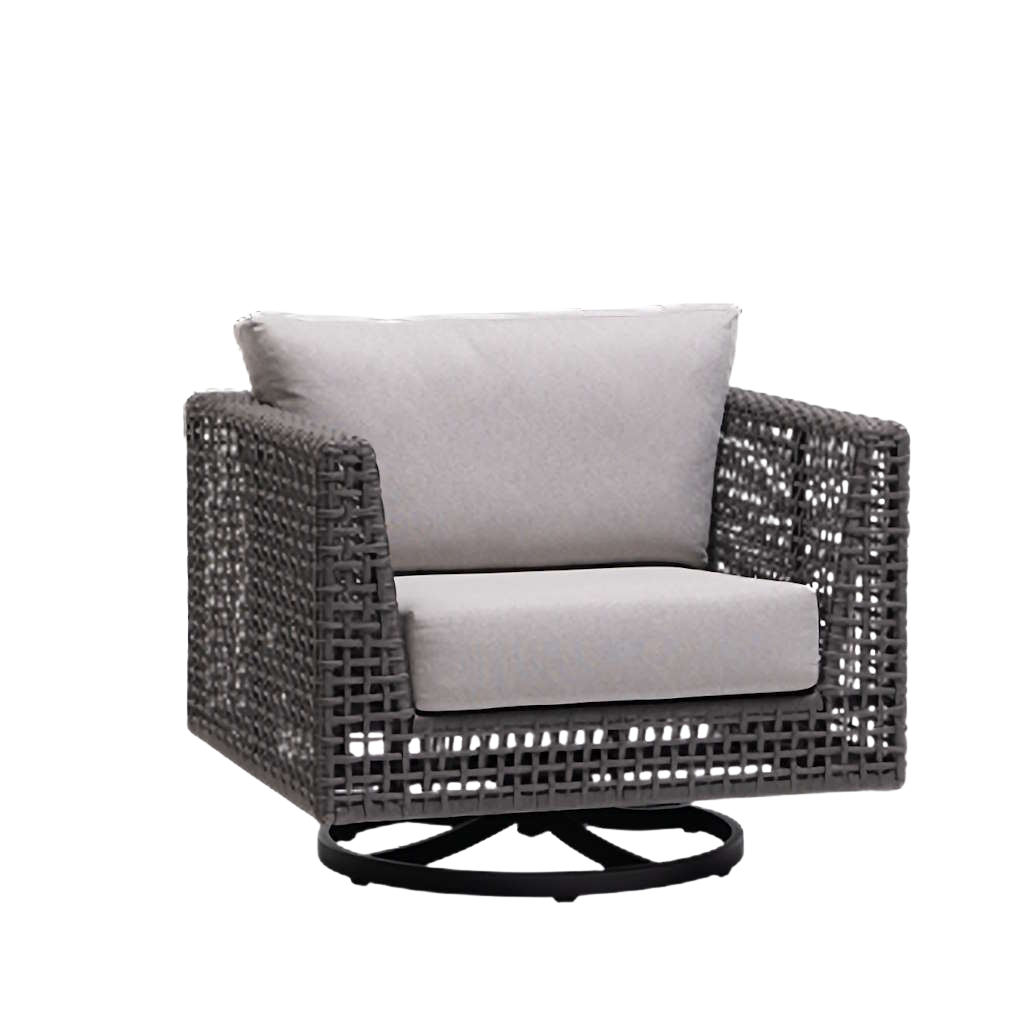 Genval Swivel Gliding Club Chair