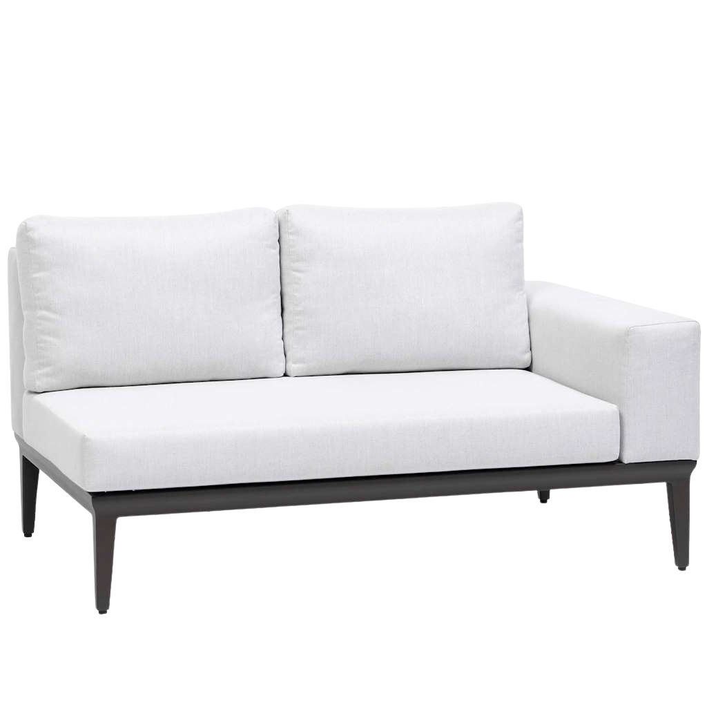 Alassio Sectional set - Alassio Sectional 2 Seat w/Arm