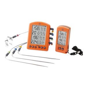 ThermoWorks Smoke X4® Long-Range Remote BBQ Alarm Thermometer