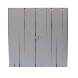 32″ Sq Aluminum Slat Table Top W/UH