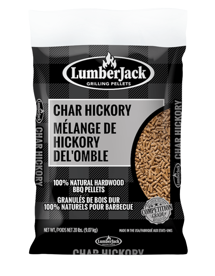 Lumberjack - Char Hickory Pellets (20Lb)