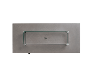Ratana Fiamma Rectangle Fire Pit Glass Windshield