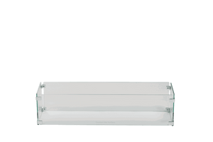 Ratana Fiamma Rectangle Fire Pit Glass Windshield