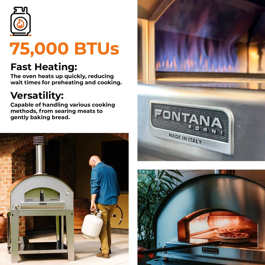 Roma Hybrid Gas & Wood Pizza Oven