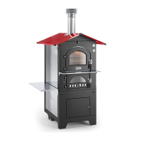 Fontana Forni Rosso Wood Oven 80