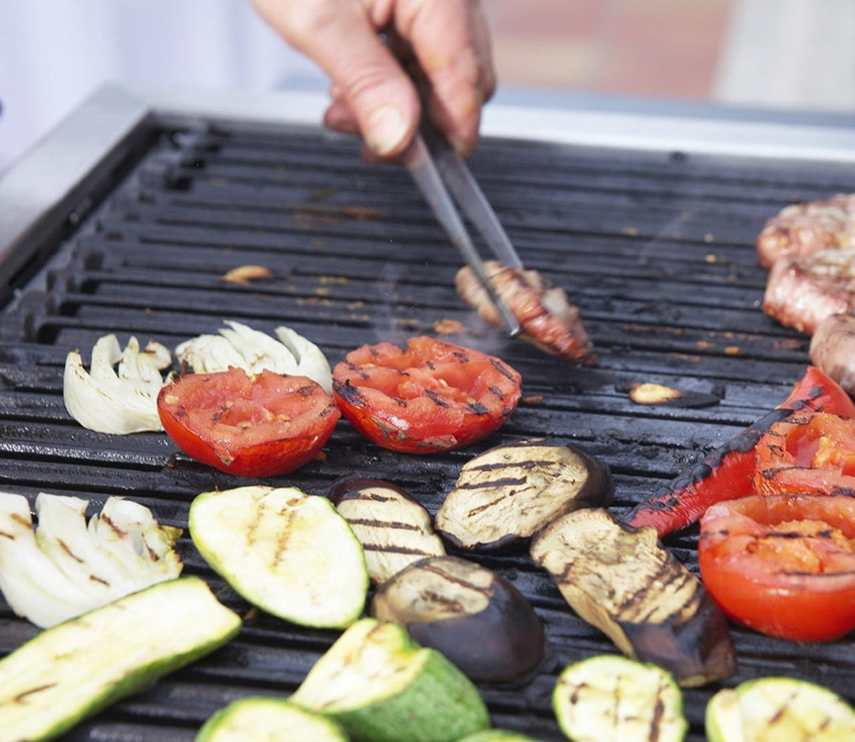 Fontana Pizza e Cucina grilling vegetables