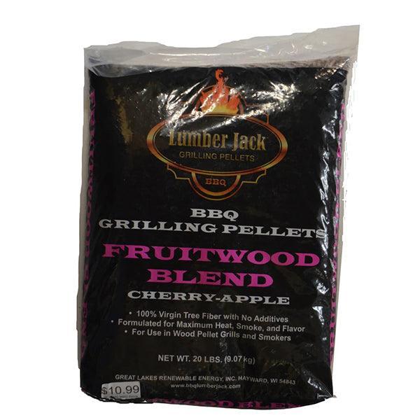 Lumberjack Fruitwood Blend BBQ Pellets 20lb