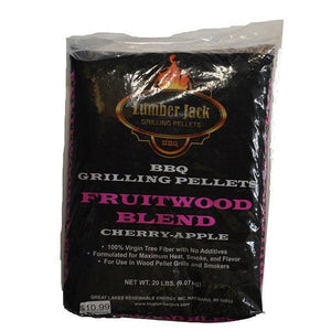 Lumberjack Fruitwood Blend BBQ Pellets 20lb