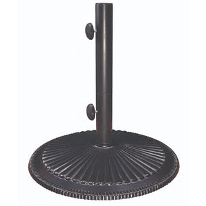 Treasure Garden 50lbs Cast Iron Classic Umbrella Base Black