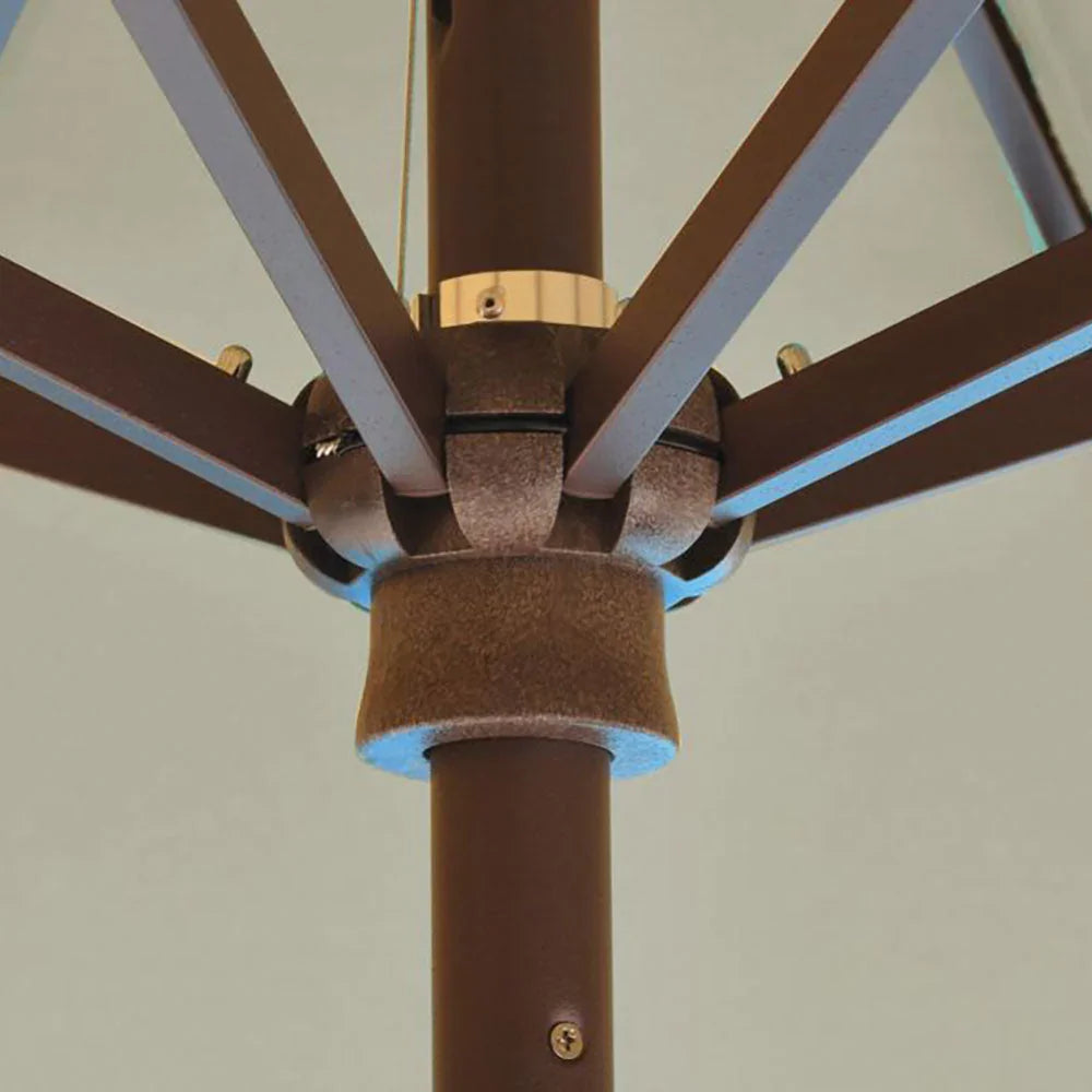 Galtech bronze frame hub detail