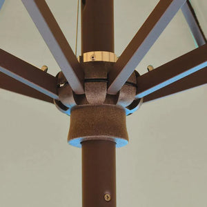 Galtech bronze frame hub detail